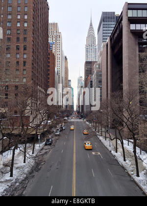 Manhattan Cityscape, New York, États-Unis Banque D'Images