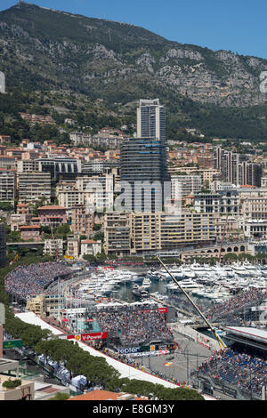 Le Port Hercule, Formule 1, Grand Prix de Monaco, Monte Carlo, Monaco, Cote d'Azur Banque D'Images