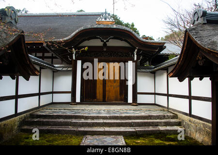 Ryoan-ji, Kyoto, Japon Banque D'Images