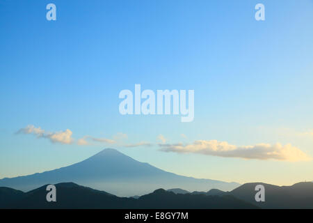 Vue du Mont Fuji, Shizuoka Prefecture, Japan Banque D'Images