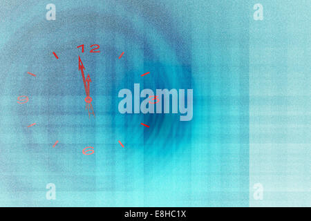 Arrière-plan de l'horloge pour adv ou autres fins utiliser Banque D'Images