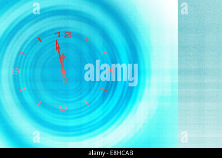 Arrière-plan de l'horloge pour adv ou autres fins utiliser Banque D'Images