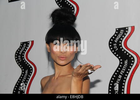 Hollywood, Californie, USA. 8 octobre, 2014. Polish Film Festival Los Angeles 2014.Egyptian Theatre, à Hollywood, CA.10/07/2014.BAI LING Crédit : ZUMA Press, Inc./Alamy Live News Banque D'Images