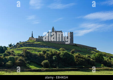 Paysage irlandais. Le Rocher de Cashel, Comté de Tipperary, République d'Irlande Banque D'Images