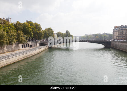 Pont d'Arcole, Paris, France. Banque D'Images