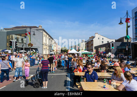 Parnell Street dans le Triangle Viking pendant sept 2014 Festival des récoltes, Waterford City, comté de Waterford, Irlande Banque D'Images