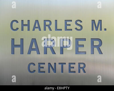 Inscrivez-vous à la Charles M. Harper Centre de l'élite de l'Université de Chicago Booth School of Business de l'Hyde Park de Chicag Banque D'Images