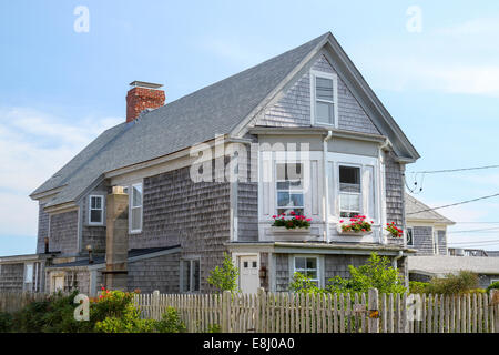 Un accueil de bardeaux à Provincetown, Massachusetts Banque D'Images