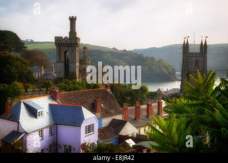 Fowey, Cornwall, Angleterre, Royaume-Uni Banque D'Images