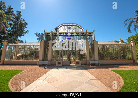 Le Palm House au jardins Botaniques d'Adelaide, Australie du Sud Banque D'Images