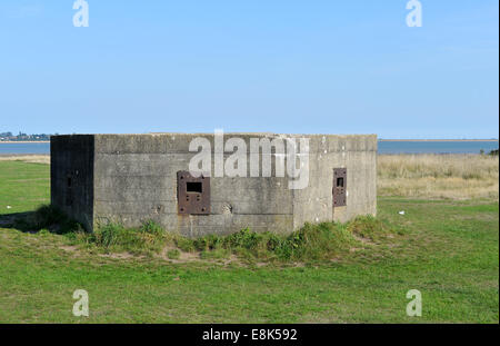 Tambourin - East Mersea Banque D'Images