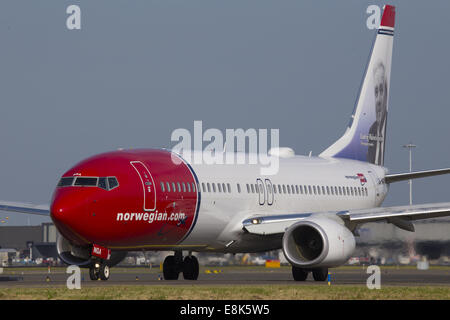 Norwegian Air Shuttle Boeing 737 Banque D'Images