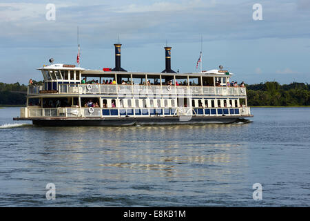 USA Floride Disney land ferry boat Banque D'Images