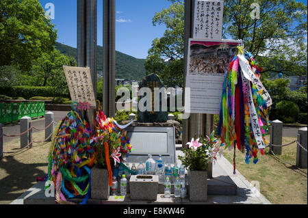 Mémorial de la paix de Nagasaki, Japon. Banque D'Images