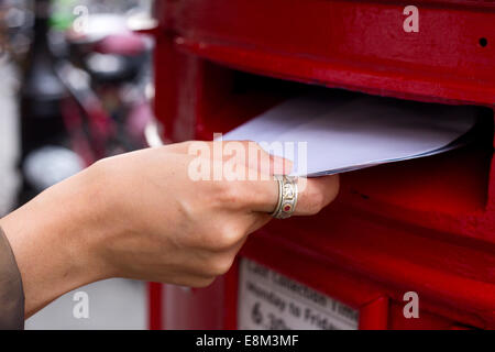 affichage des lettres Banque D'Images
