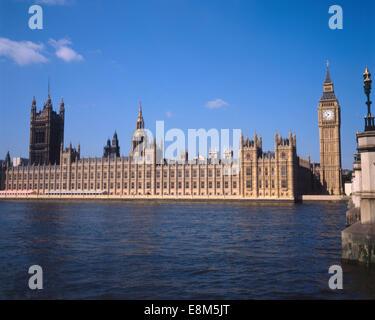 Reise, Europa, Grossbritannien, Londres, Parlament, chambres du Parlement, Big Ben, Themse, touristique, Film : 120 anfòmatik mediumformat Banque D'Images