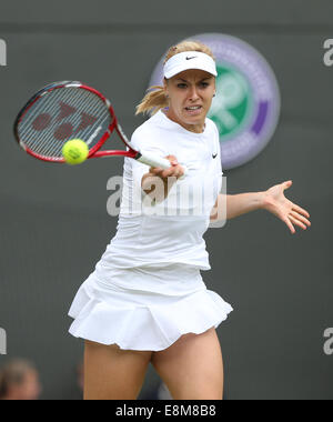 Sabine Lisicki (GER) , de Wimbledon 2014, Tournoi de tennis du Grand Chelem, Londres, Angleterre, Banque D'Images