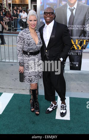 Première de "projet du Sommet mondial de l'Entertainment Day' au Regency Village Theatre avec : Terry Crews Où : Los Angeles, California, United States Quand : 07 Avr 2014 Banque D'Images