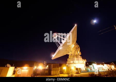 11 janvier 2012 - L'espace profond Goldstone complexes de communication, situé dans le désert de Mojave, en Californie, est l'un des trois Banque D'Images