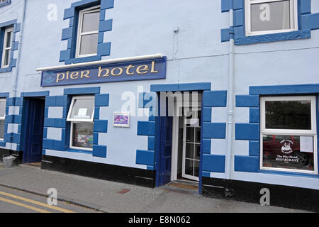 Le Pier Hotel, Portree, Isle of Skye, Scotland Banque D'Images