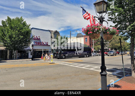 Sag Harbor Long Island New York Banque D'Images