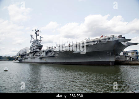 USS Intrepid New York City's Intrepid Sea, Air & Space Museum Complex Banque D'Images