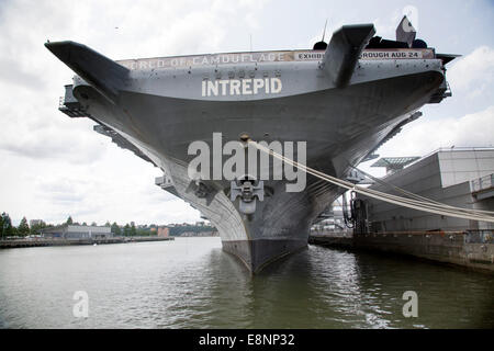 USS Intrepid New York City's Intrepid Sea, Air & Space Museum Complex Banque D'Images