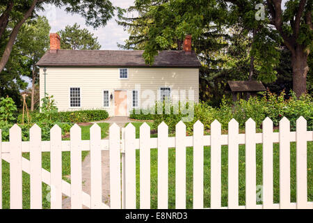 Homestead de Laura Ingersoll Secod ou Laura Secord héros dans la guerre de 1812 Banque D'Images