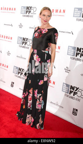 11 octobre 2014 - New York, New York, États-Unis - Actrice AMY RYAN assiste au Festival du Film de New York 2014 premiere de 'Birdman ou l'Imprévu fait de l'ignorance", tenue à l'Alice Tully Hall dans le Lincoln Center (crédit Image : © ZUMA/Kaszerman Nancy fil) Banque D'Images