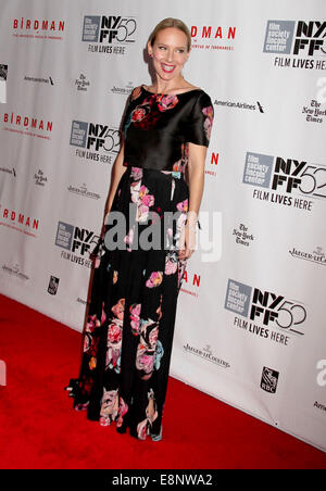 11 octobre 2014 - New York, New York, États-Unis - Actrice AMY RYAN assiste au Festival du Film de New York 2014 premiere de 'Birdman ou l'Imprévu fait de l'ignorance", tenue à l'Alice Tully Hall dans le Lincoln Center (crédit Image : © ZUMA/Kaszerman Nancy fil) Banque D'Images