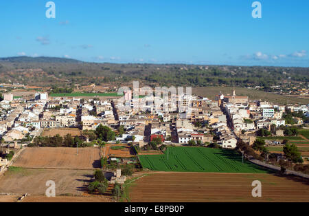 Vieille ville. Vue depuis l'avion. Banque D'Images