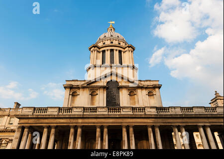 L'ancien Collège Royal de la marine conçu par Sir Christopher Wren, maintenant une université Banque D'Images