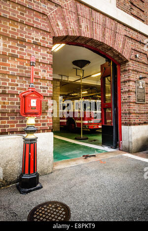 13e Rue Firehouse, 1018 13th Street NW, Washington DC Banque D'Images