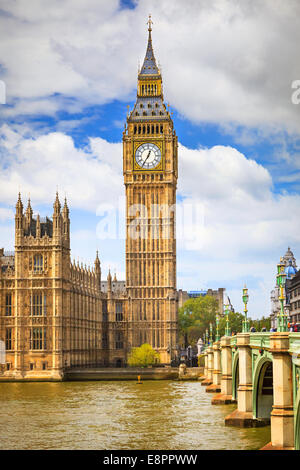 Big Ben à Londres Banque D'Images