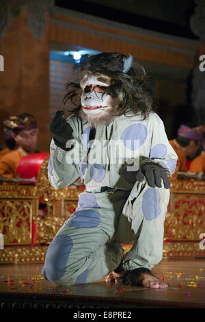 Le singe danse Barong Ubud Bali Indonésie Banque D'Images