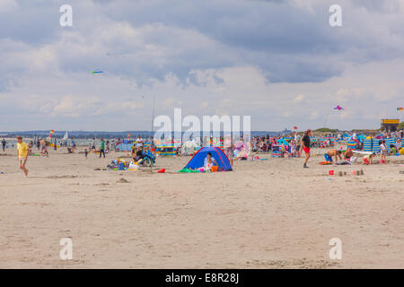 West Wittering beach, West Sussex, Angleterre, Royaume-Uni. Banque D'Images