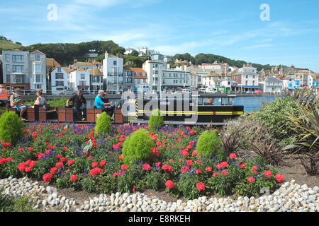 Train miniature sur le front de mer de Hastings East Sussex England UK Banque D'Images