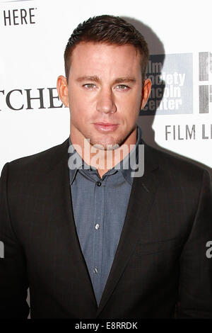 NEW YORK-OCT 10 : l'Acteur Channing Tatum assiste à la "Foxcatcher' première mondiale au 52e Festival du Film de New York à l'Alice Tully Hall, le 10 octobre 2014 dans la ville de New York. Banque D'Images