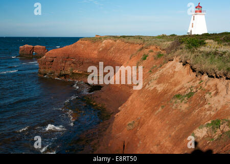 Le phare de Cape Egmont - Cap Egmont, Prince Edward Island, Canada Banque D'Images