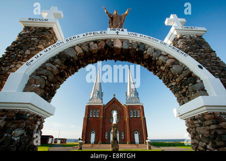 Eglise Notre Dame du Mont Carmel - Mont Carmel, Prince Edward Island, Canada Banque D'Images