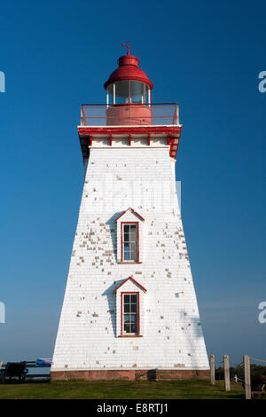Phare historique de souris - Souris, Prince Edward Island, Canada Banque D'Images