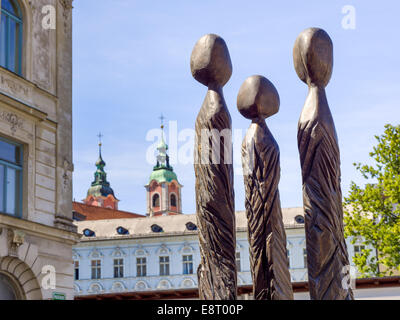 La Slovénie Ljubljana Laibach capitale Slovénie vue sur la ville visites ljubljana center - Hasselblad H5D-50c photo Banque D'Images