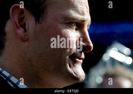 Douglas Carswell MP (UKIP : Clacton-on-Sea) à Rochester à l'appui de l'avant de marque téméraire l'élection 2014 Banque D'Images