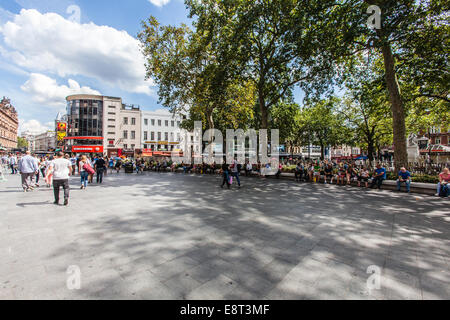 Leicester Square, Londres, Angleterre, Royaume-Uni. Banque D'Images