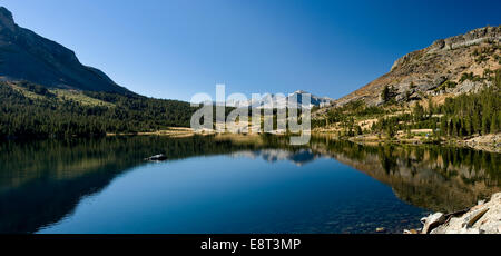 Lac du Lac Vue Panoramique Banque D'Images