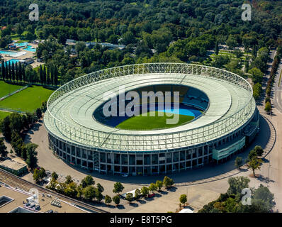 Vue aérienne, stade Ernst-Happel-Stadion, Vienne, Autriche Banque D'Images