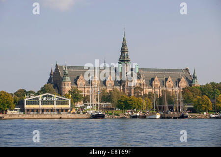 Nordiska Museet, musée nordique, Djurgården, Stockholm, Suède Banque D'Images