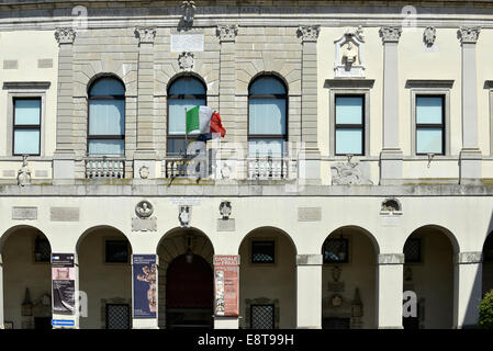 Italia Friuli V.G. Cividale Palazzo dei Provveditori Veneti, sede del Museo Archeologico Nazionale | Italie Friuli Venezia Giulia Banque D'Images