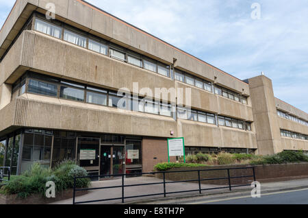 Le Conseil du comté de Warwickshire immeuble de bureaux à Warwick Banque D'Images