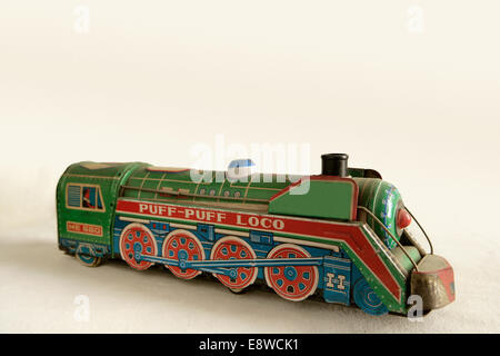 Vintage toy train Banque D'Images